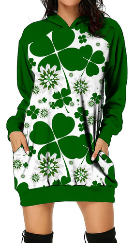 Vestido S Para Mujer Con Estampado Del Día De San Patricio Y