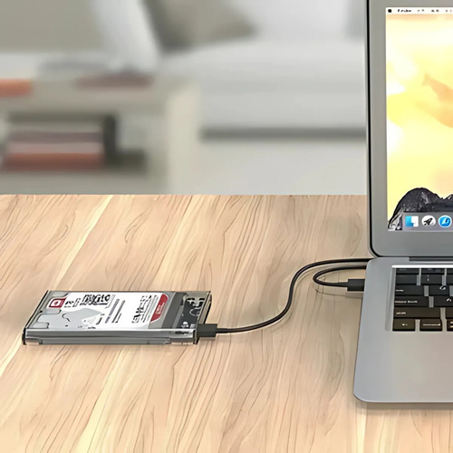 Case Hd Externo Gaveta Para Hd Ssd Sata 2,5 Usb 3.0 Transparente Adaptador Notebook Computador Pc Portátil Para Windows - Ng Soluções