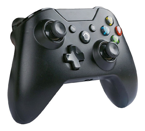 Controle Sem Fio Para Xbox One Wireless Dupla Vibração Cor Preto