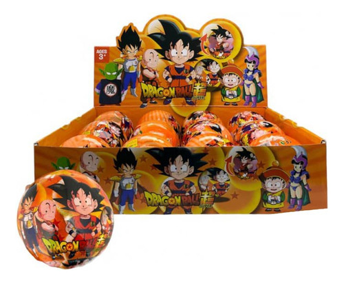 Huevo Sorpresa Dragon Ball Z Figuras Sorpresa Detal Y Caja 