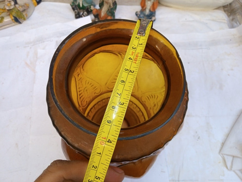 Pieza De Farol Vidrio Antiguo