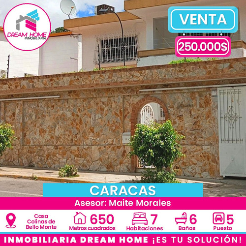 Casa En Venta Colinas De Bello Monte - Caracas