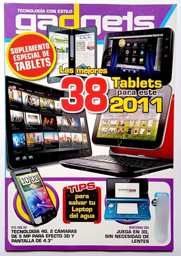 Revista Gadgets Tablets Asus Dell Samsung Fotos Videojuegos