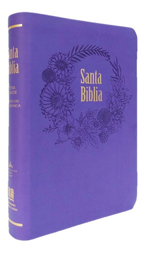 Biblia Letra Grande Purpura Ga Reina Valera 1960