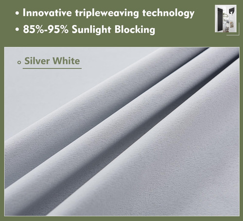 Cortina Blackout Pi 1 Panel 66x173 Cm Aislante Térmico