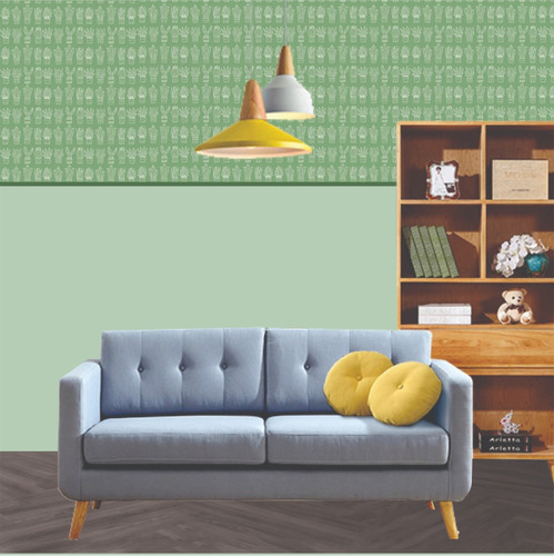 Papel De Parede Personalizado- Cactos - 0,5 X 2,5m