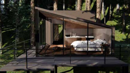 Imagen 1 de 10 de Copropiedad Venta De Cabaña Rural En Valle De Bravo De 1 Recamara Fm