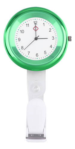 Reloj Colgante Elegante De Color Verde, Reloj De Bolsillo Pa
