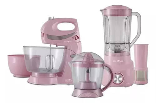 Kit Cozinha Rosa Para Barbie