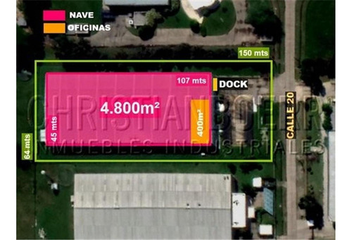 Imagen 2 de 10 de Parque Ind Pilar - 5200m Cub Ideal Planta O Deposito