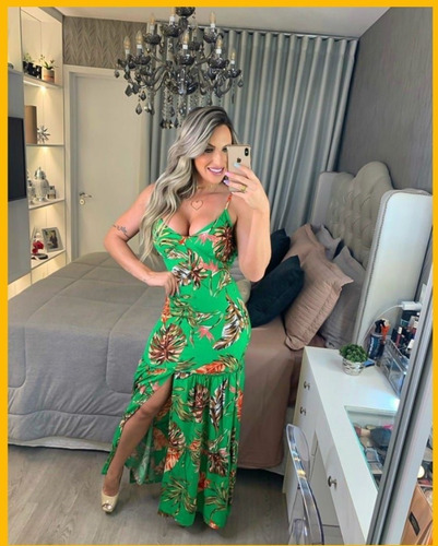 Vestido Longo Tecido Viscose Mercado Livre Vestido Longo Tecido Viscose Mercado Livre