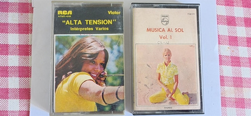 Cassettes Alta Tension Y Musica Al Sol (intérpretes Varios)