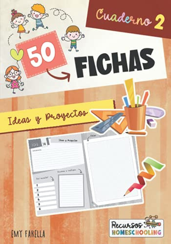 50 Fichas - Cuaderno 2: Ideas Y Proyectos -diario De La Crea
