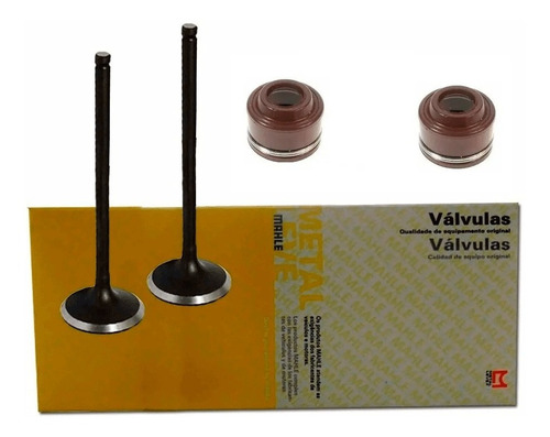 Kit Valvulas C/ Retentor Cabeçote Titan 160 Fan Nxr 160 