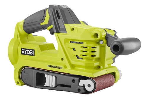 Ryobi P450 One+ - Lijadora De Correa Sin Escobillas De Ione. Color Verde