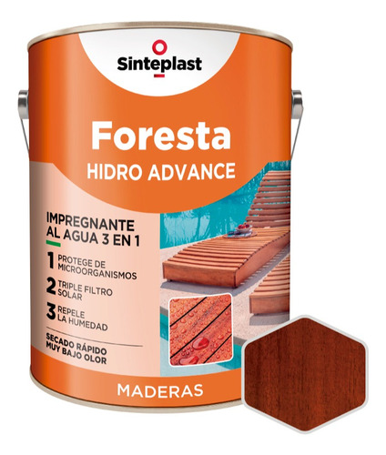 Foresta Hidro Advance Sinteplast | 1 Lt | +5 Colores