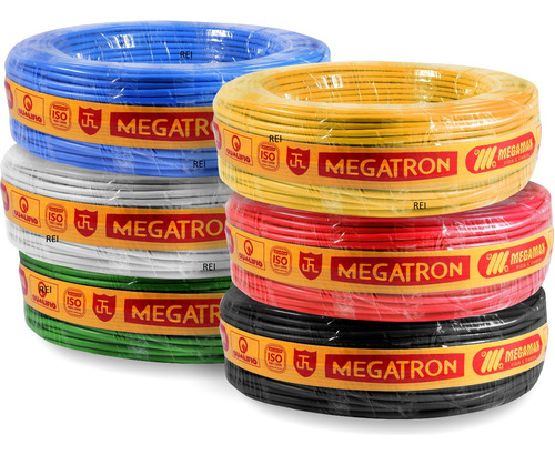 Fio Flexivel Megatron 2,5 Milimetro Com 100 Metros V Cores