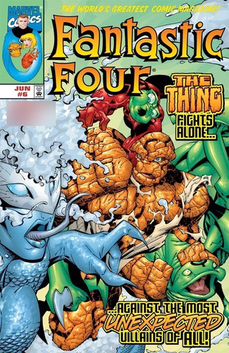 Fantastic Four 6 Quarteto Fantástico Importada Coisa