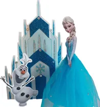 Comprar Combo Elsa, Olaf Y Castillo Topper, Adornos De Torta Frozen