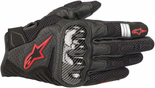 Guante De Motociclista Smx1 Air V2 Para Hombre, Negroro...