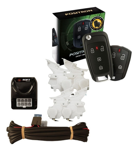 Alarme Ex360 + Kit Trava Gol, Voyage G5 E G6, Fox 09/17 4p