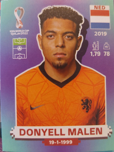 Lámina Album Mundial Qatar 2022 / Donyell Malen Ned20