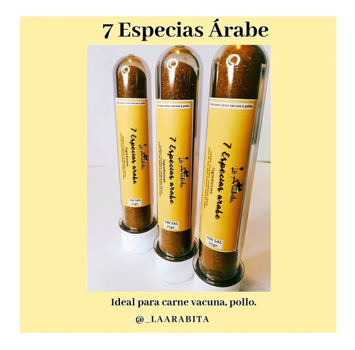 7 Especias Árabe (ideal Para Carne, Pollo, Cerdo Y Cremas)