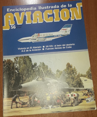 Revista Enciclopedia Ilustrada De La Aviacion N°56