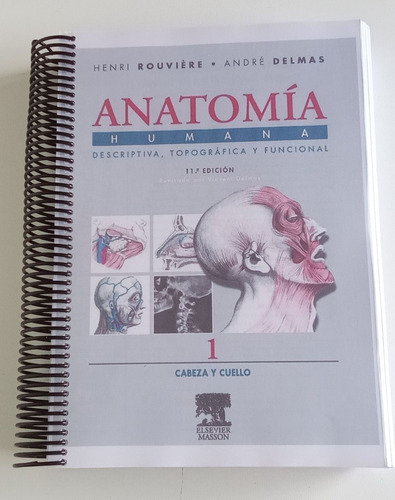 Anatomía Humana De Henry Rouviere 11° Edición 