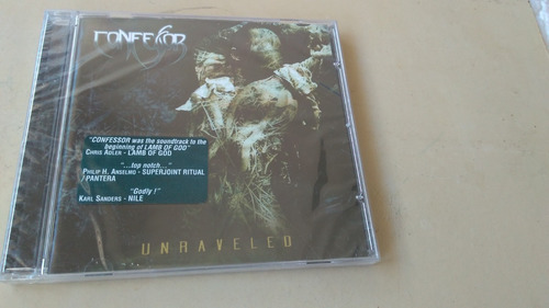 Cd Confessor - Unraveled ( Lacrado)