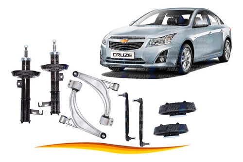 Kit Suspension Para Chevrolet Cruze 1.8 2010 2017