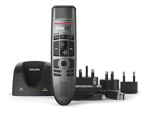 Philips Speechmike Premium Air - Micrófono Usb De Dictado In