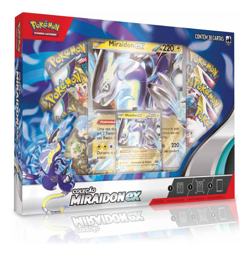 Pokémon Box Lendas De Paldea - Miraidon Ex