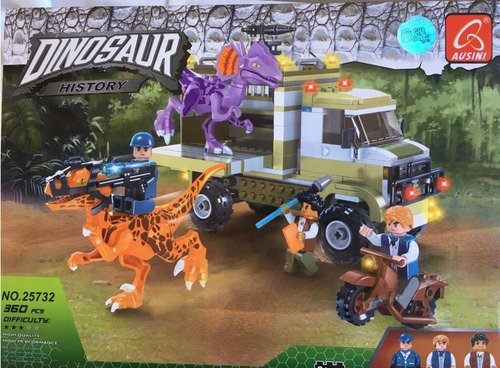 Lego Armable Dinosaurio Fichas Juguete Navidad 360 Piezas