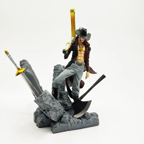 Boneco One Piece Dracule Mihawk Scultures Colosseum 2