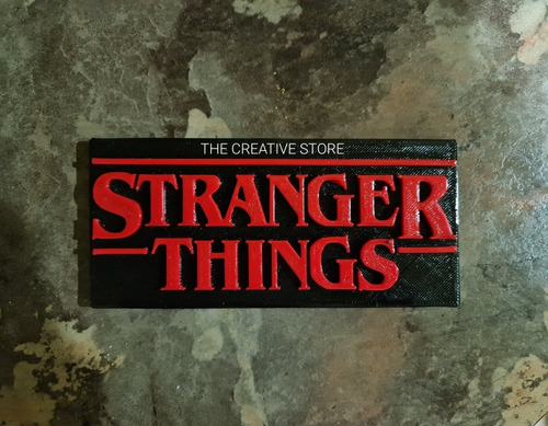 Stranger Things - Logo 3d