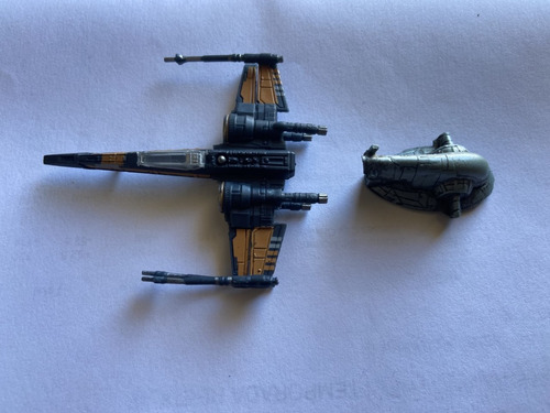 2 Naves Micromachines De Plastico Y Fierro Star Wars 