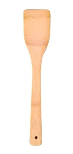 Imagen 4 de 5 de Set Utensilios De Cocina Madera Bambú 4 Piezas Tigre