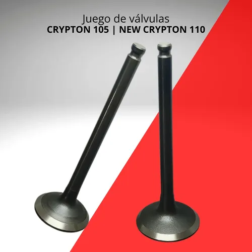 Juego Válvulas Yamaha Crypton 105 - 110 Marca Far