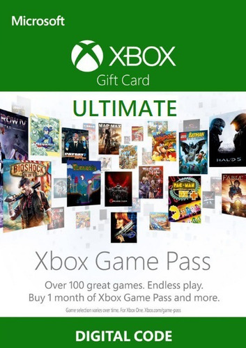 Imagem 1 de 1 de Xbox Game Pass Ultimate 1 Mês Código Digital Brasil