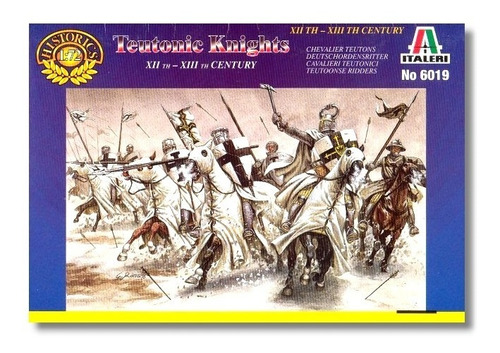 Xiii Century Teutonic Knights By Italeri # 6019  1/72 