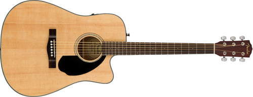 Fender Cd60 Sce Guitarra Electro Acustica Natural