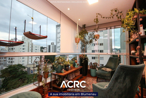 Acrc Imóveis - Apartamento Mobiliado De Alto Padrão Com 03 Suítes Para Venda No Bairro Victor Konder - Ap04387 - 69410072