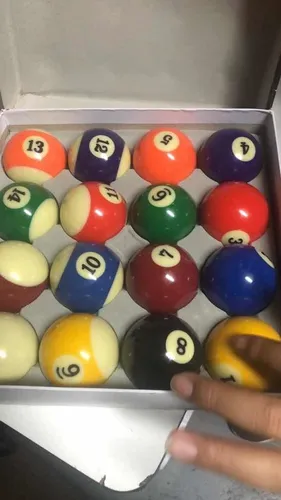 Set Juego Bolas De Billar Pool Buchacara X16 Unidades