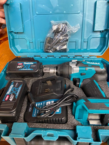 Chave De Impacto 3/4 40v Tw001gz Xgt- Makita S/bat C/carreg