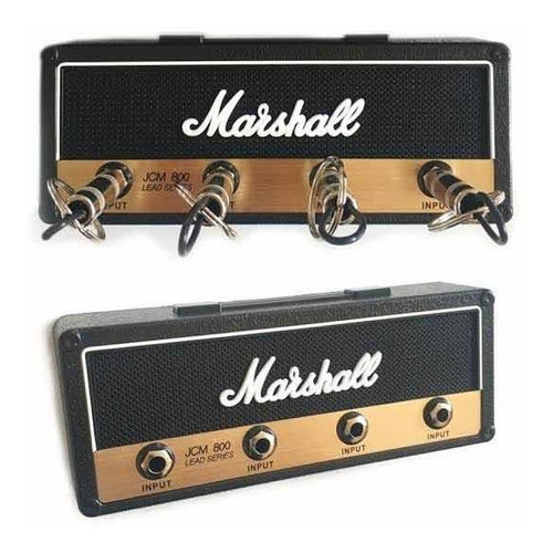 Chaveiro Pluginz Marshall Jcm 800 Jack Rack Pendurar Chave