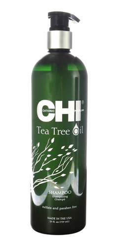 Champú Unisex De Aceite De Árbol De Té De Chi, 25 Onzas