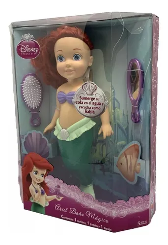 Muñeca sirenita ariel baño magico on sale