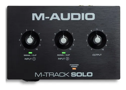comprar M-audio M-track Solo Ii Interface Audio Usb 