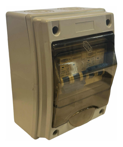 Interruptor 2x63a 110/220v Con Centro Carga